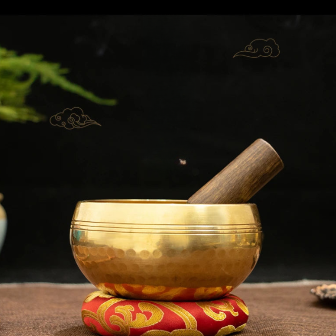 手工西藏頌缽套裝