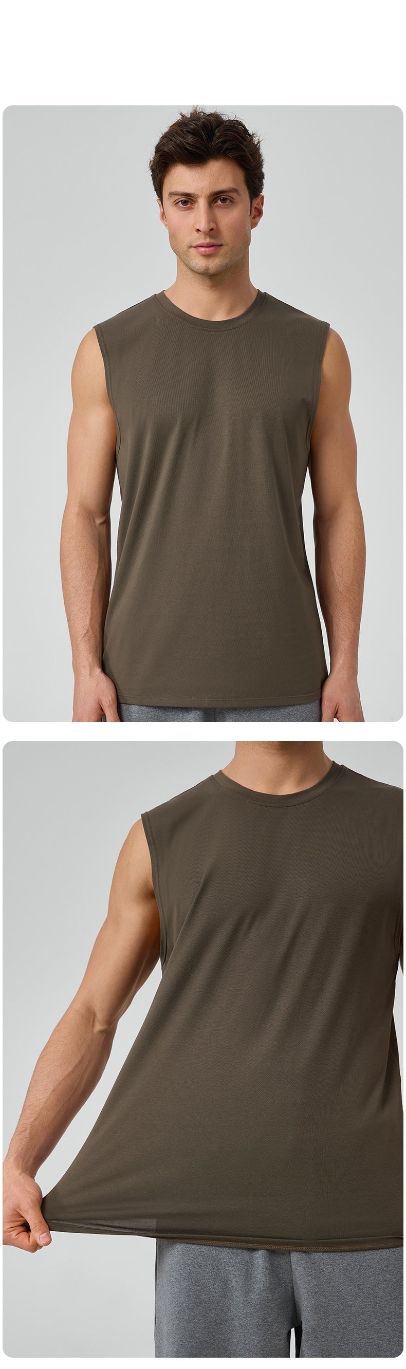 Breathable Sleeveless Sports Tank Top