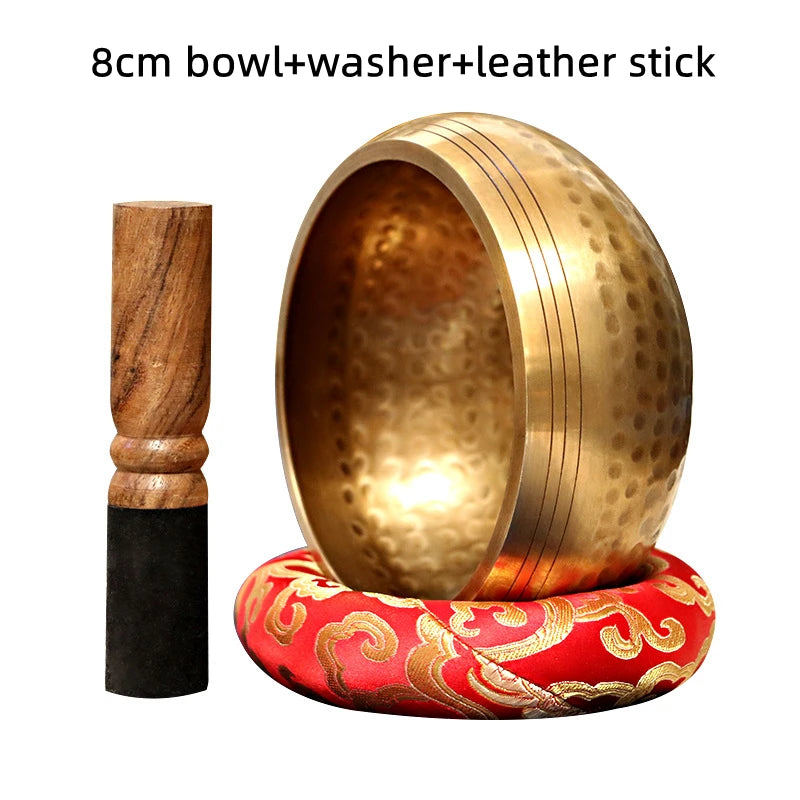 手工西藏頌缽套裝