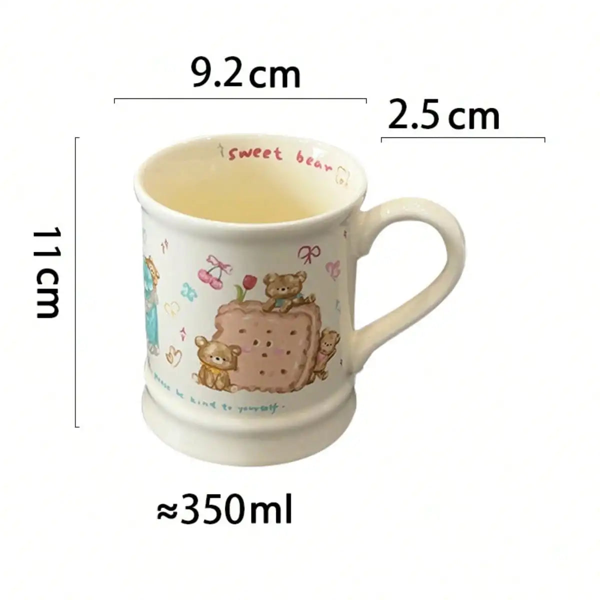 Bear Biscuit Ceramic Mug