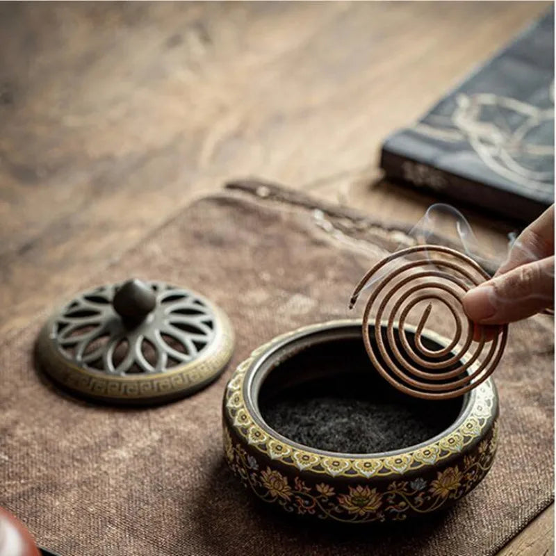 Vintage Ceramic Incense Burner