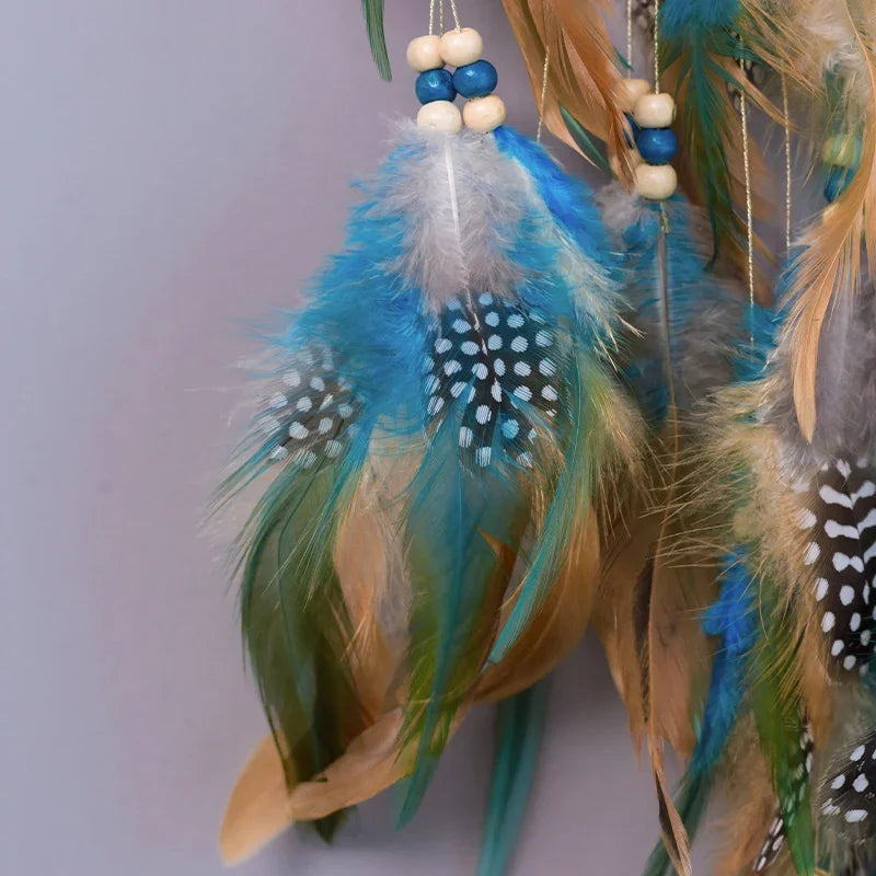 Boho Dream Catcher with Wind Chimes