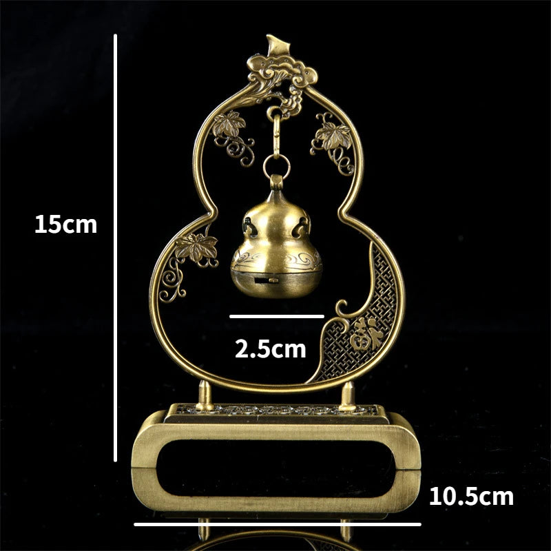 Antique Bronze Gourd Incense Burner